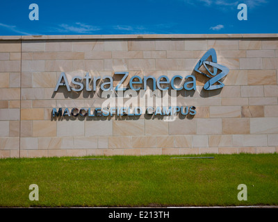 AstraZeneca Research Campus, Macclesfield, Cheshire, England, UK. Stockfoto