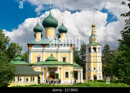 Russland, Uglitsch, Kathedrale der Verklärung Stockfoto