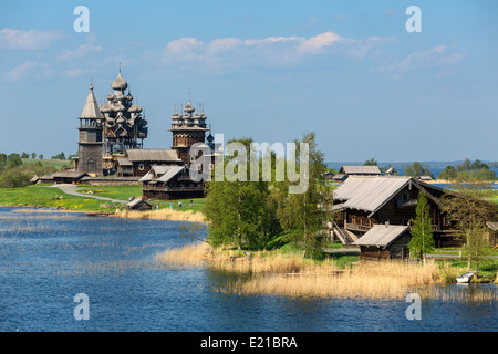 Russland, Kischi Insel Stockfoto