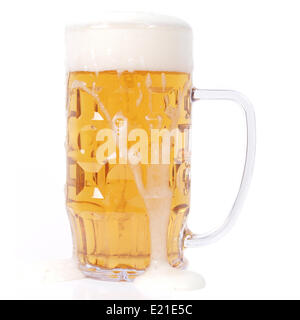 Deutsches Bierglas Stockfoto