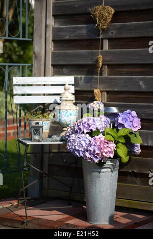 Gartenstuhl Stockfoto