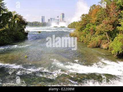 Niagara-River.USA Stockfoto