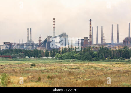 Rauchen-Schornstein Stockfoto