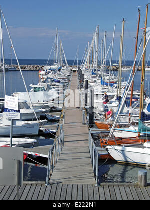 Yachthafen, Deutschland, Stockfoto