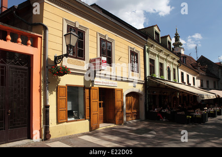 Eine chemische Reinigung Shop auf Tkalciceva Straße in Zagreb, Kroatien. Stockfoto