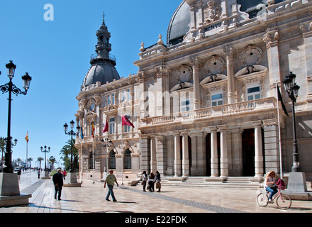 Palacio Consistorial - Rathaus Cartagena Spanien Spanisch Stockfoto