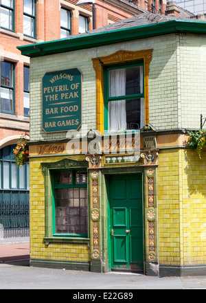 Wilsons Peveril des Peaks, Manchester Pub in Great Bridgewater Street, Castlefield, Manchester, UK Stockfoto