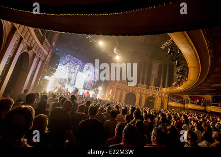 Detroit, Michigan, USA. 12. Juni 2014. DIE FLAMING LIPS durchführen auf 2014-Sommertour an The Fillmore in Detroit, MI am 12. Juni 2014 Credit: Marc Nader/ZUMA Wire/ZUMAPRESS.com/Alamy Live News Stockfoto