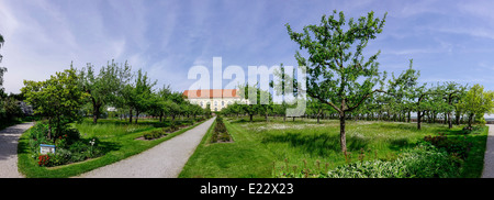 Schlosspark in Dachau-Palast, die ehemalige Sommerresidenz der Wittelsbacher Stockfoto