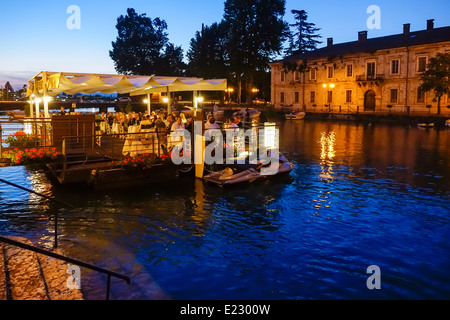 Peschiera am Gardasee, Veneto, Italien, Europa Stockfoto