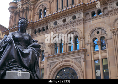 QVB, Queen Victoria Gebäude enthält spezialisierte Einzelhandelsgeschäfte in der George Street, Sydney, Nsw, Australien Stockfoto