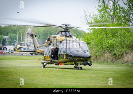 Maryland State Trooper Hubschrauber abheben Stockfoto