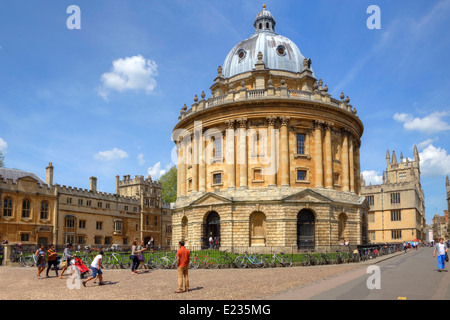Radcliffe Camera, Bodleian Bibliothek, Oxford, Oxfordshire, England, Vereinigtes Königreich Stockfoto