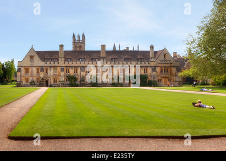 Magdalen College, Oxford, Oxfordshire, England, Vereinigtes Königreich Stockfoto