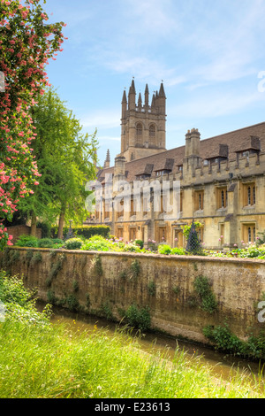 Magdalen College, Oxford, Oxfordshire, England, Vereinigtes Königreich Stockfoto