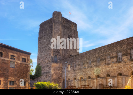 Oxford Castle, Oxford, Oxfordshire, England, Vereinigtes Königreich Stockfoto