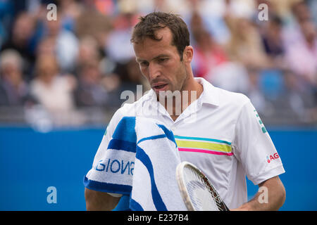 London, UK. 14. Juni 2014. Queens Club Aegon Championships Halbfinale, Stepanek vs. Lopez. Radek Stepanek [CZE] Credit: Aktion Plus Sport/Alamy Live-Nachrichten Stockfoto