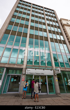 HM-Passport Office Belgrave Road Westminster London UK Stockfoto