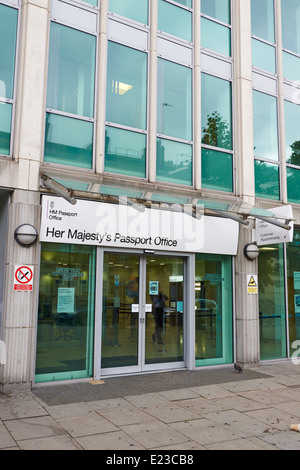 HM-Passport Office Belgrave Road Westminster London UK Stockfoto