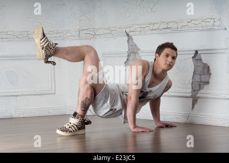 Hip-Hop-Tänzer Stockfoto