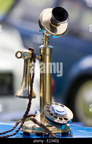 VINTAGE MESSING DIAL PHONE Stockfoto