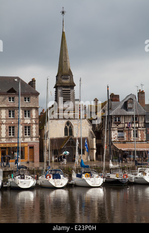 Das Marinemuseum, Honfleur, Frankreich. Stockfoto