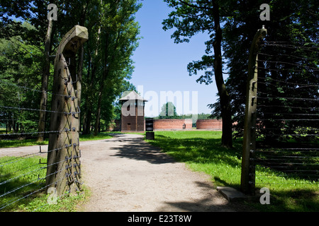 KZ Auschwitz-Birkenau, Polen Stockfoto