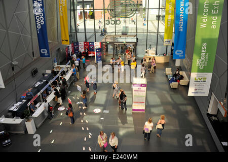 Liverpool UK 15. Juni 2014. RCN - öffnet heute Royal College of Nurses Jahreskongress in Liverpool. Bildnachweis: GeoPic / Alamy Live News Stockfoto