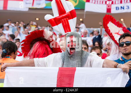 Manaus, Brasilien. 14. Juni 2014. Spiel 8; Finale match zwischen England 1-2 Italien Amazonia Stadium Arena; Manaus, Brasilien-Credit: Maurizio Borsari/AFLO/Alamy Live-Nachrichten Stockfoto