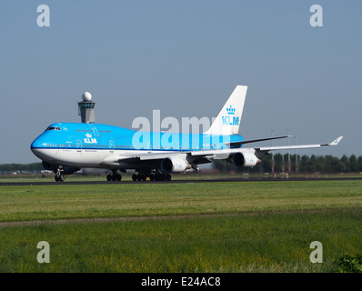 PH-BFV KLM Boeing 747-400 abheben von Schiphol (AMS - EHAM), den Niederlanden, Mai 16. 2014, Bild 1 Stockfoto