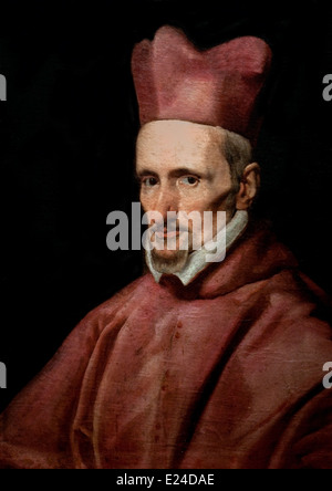 Kardinal Gaspar de Borja y Velasco Erzbischof von Toledo 17 Jahrhundert Diego Rodríguez de Silva Velazquez 1599-1660 Spanien Spanisch Stockfoto