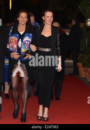 Eröffnungsfeier - Monte-Carlo 37th International Circus Festival mit: Pauline Ducruet, Prinzessin Stephanie von Monaco wo: Monte Carlo, Monaco bei: 17. Januar 2013 Stockfoto