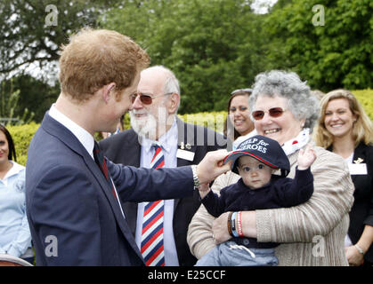 Großbritanniens HRH The Duke of Cambridge, Prinz William und Prinz Harry Hilfe für Helden Recovery Centre in Tedworth House, Wiltshire mit öffnen: Prinz Harry Where: Tidworth, Royaume Uni wenn: 20. Mai 2013 Stockfoto