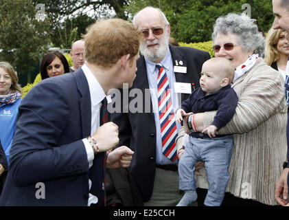 Großbritanniens HRH The Duke of Cambridge, Prinz William und Prinz Harry Hilfe für Helden Recovery Centre in Tedworth House, Wiltshire mit öffnen: Prinz Harry Where: Tidworth, Royaume Uni wenn: 20. Mai 2013 Stockfoto