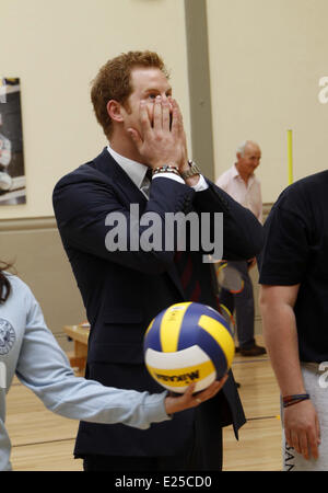 Großbritanniens HRH The Duke of Cambridge, Prinz William und Prinz Harry Hilfe für Helden Recovery Centre in Tedworth House, Wiltshire mit öffnen: Prinz Harry Where: Tidworth, Royaume Uni wenn: 20. Mai 2013 Stockfoto