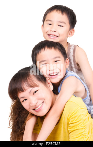 Glückliche Familienbild Stockfoto