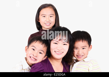 Glückliche Familienbild Stockfoto