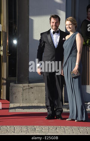 Gala-Dinner vor der Hochzeit der schwedischen Prinzessin Madeleine und Chris O'Neill Samstag (13 Jun 08) - Ankünfte wo: Stockholm, Schweden: 7. Juni 2013 Stockfoto