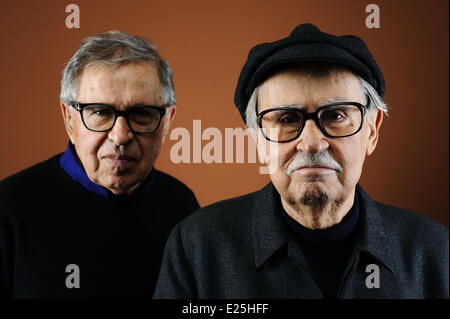 Porträt-Sitzung mit italienischen Regisseure Paolo und Vittorio Tavianni mit: Paolo Tavianni, Vittorio Tavianni wo: Frankreich bei: 12. Februar 2012 Stockfoto