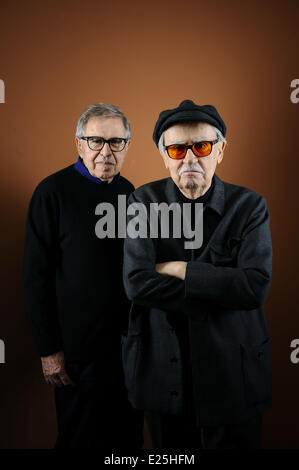 Porträt-Sitzung mit italienischen Regisseure Paolo und Vittorio Tavianni mit: Paolo Tavianni, Vittorio Tavianni wo: Frankreich bei: 12. Februar 2012 Stockfoto