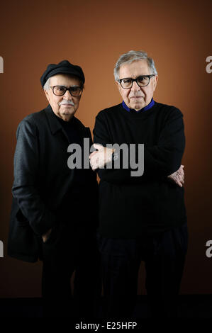 Porträt-Sitzung mit italienischen Regisseure Paolo und Vittorio Tavianni mit: Paolo Tavianni, Vittorio Tavianni wo: Frankreich bei: 12. Februar 2012 Stockfoto