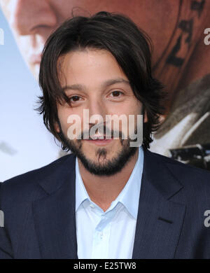 Premiere des TriStar Pictures "Elysium" im Regency Village Theatre in Westwood mit: DIEGO LUNA wo: Los Angeles, California, Vereinigte Staaten von Amerika bei: 7. August 2013 Stockfoto