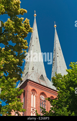 St. Nikolaus Kirche Nikolaikirche Mitte Bereich Berlin Deutschland Stockfoto