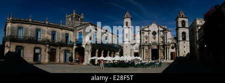 Plaza De La Catedral - Havanna, Kuba - 30. Januar 2011 Stockfoto