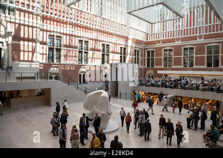 Eingangshalle, Rijksmuseum, Amsterdam, Provinz Nordholland, Niederlande Stockfoto