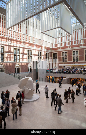 Eingangshalle, Rijksmuseum, Amsterdam, Provinz Nordholland, Niederlande Stockfoto