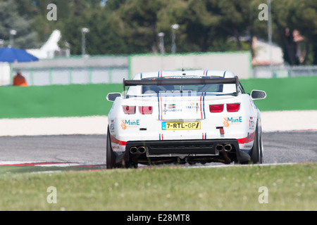 Chevrolet Camaro GT4 PRO, v8-Racing-Team, angetrieben durch VERHEUL Jan Joris (NED) und NOOREN Marcel (NED), der europäischen GT4-Serie Stockfoto