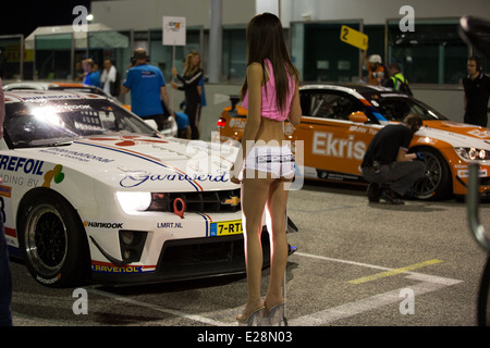 Chevrolet Camaro GT4 PRO, v8-Racing-Team, angetrieben durch VERHEUL Jan Joris (NED) und NOOREN Marcel (NED), der europäischen GT4-Serie Stockfoto