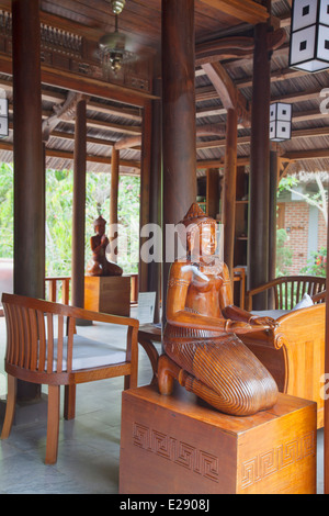 Spa-Bereich im Pilgrimage Village Hotel, Hue, Thua Thien Hue, Vietnam Stockfoto