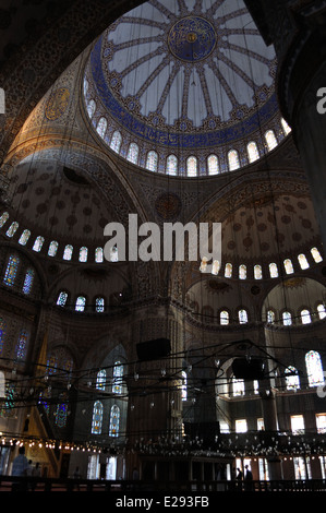 Sultan-Ahmed-Moschee, Istanbul, Türkei Stockfoto